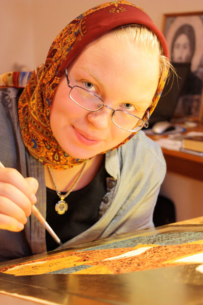 Анна Голубкова—художник-иконописец